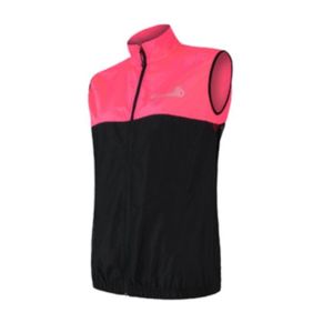 Pánská vesta Sensor Neon černá reflex/růžová 18100041